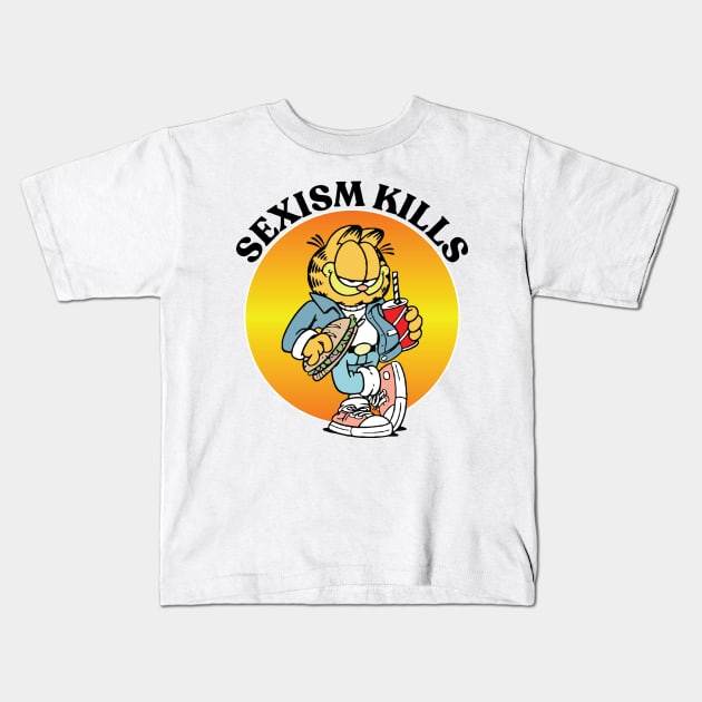 SEXISM KILLS Kids T-Shirt by Greater Maddocks Studio